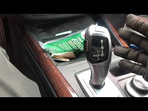 DIY: bmw park release tow mode