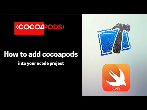 How to add pod file into your xcode project