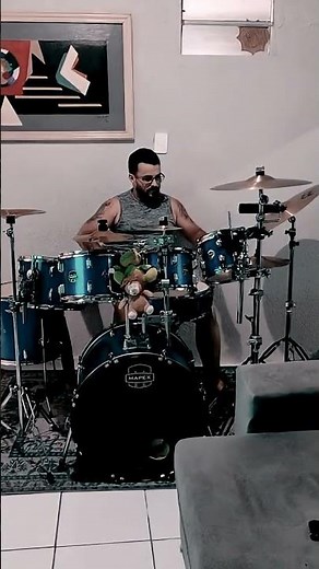 Kiss - Strutter (Drum Cover) #music #rock #kiss #drums #drummer #mapexdrums #drumcover