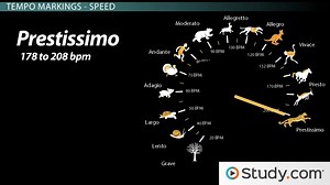 Tempo in Music | Definition, Markings & Speed - Video | Study.com