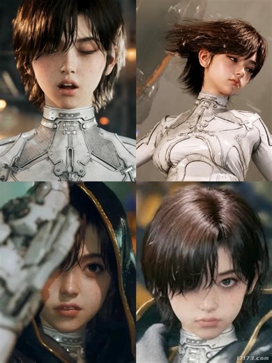 官方没有的玩家自己做！国外3D大神制作《剑星》两代女主激吻现场