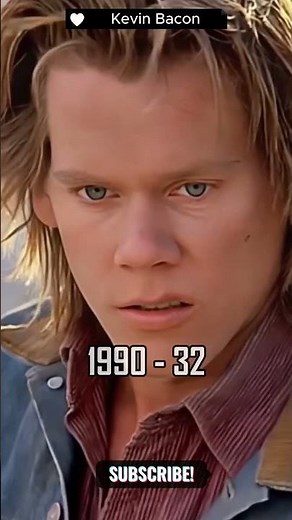 Kevin Bacon Through the Years Is Insane #KevinBacon #Celebrity
