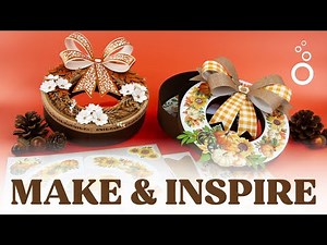 How to Make a Stunning Wreath Gift Box (Seasonal Wreath Collection Tutorial) | Tonic Studios