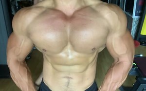 These muscular men are really handsome 肌肉男生 #Asian muscle man #bigboy