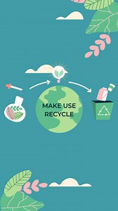 Free stock video - Motion graphic of hand drawn circular economy infographic template