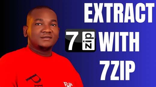 Godwin Tech on Instagram: "How to Extract Zip Files with 7Zip File Manager - Extract Zip Files on Windows 11 PC #windows11tutorials2025 #laptopuserguide #7zip"