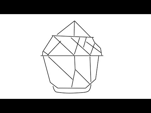 How to draw crystal step by step for beginners