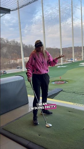 Golfing with Vision Pro