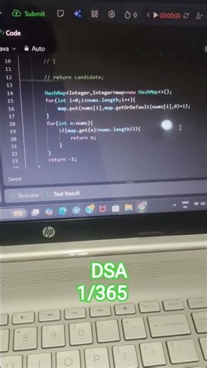 💡 Find the Majority Element in an Array | LeetCode Problem Explained in 0s
