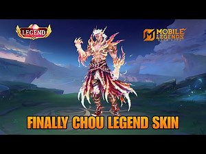 FINALLY-CHOU LEGEND SKIN IS HERE 2026 UPDATE RELEASE | MLBB