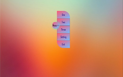 PyQt-PySide自定义伸缩菜单栏(以及如何使用)