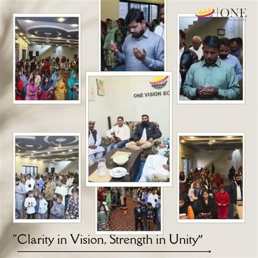 One Vision. One Mission. One Future.”#OneFuture #OneVisionSociety #UnityInVision #TogetherWeCan