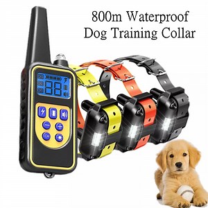 Electric Dog Training Collar Waterproof Dog Bark Collar Pet With Remote Control Rechargeable Anti Barking Device All Size Dogs - AliExpress 15