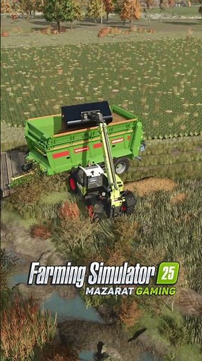 Loading and spreading animal manure! 🐄 #famingsimulator25