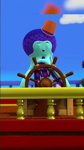 An Octopus Hijacked the Pirate Ship! | Little People Shorts