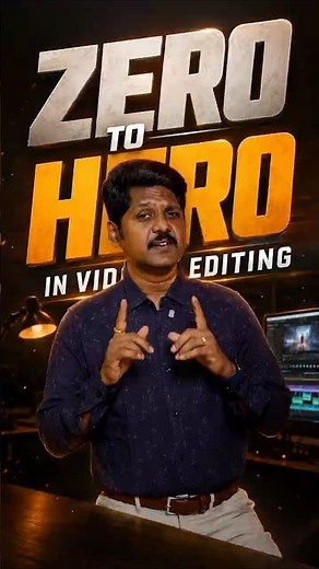 ZERO TO HERO in Video Editing 🔥 Complete Beginner to Pro Guide