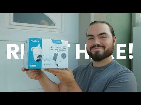 Reolink 4G Camera with 5-Year Unlimited Data SIM | Long-Term Security Without WiFi