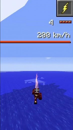 How Fast Can Flash GO in Minecraft? #minecraft #minecraftshorts #minecraftmemes #fyp #shorts