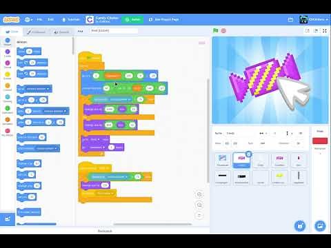 hacking candy Clicker (on scratch)