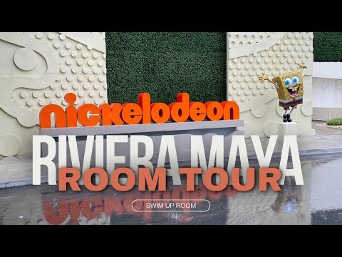Nickelodeon Riviera Maya - Swim up Room Tour