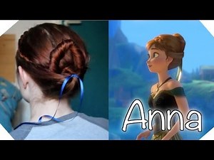 Disney's Frozen Hair Tutorial - Anna at the Coronation