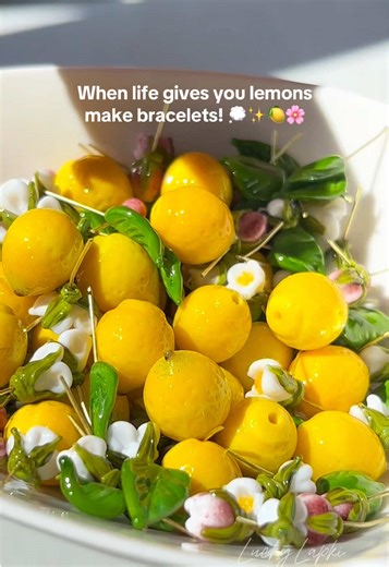 Create Stunning Lemon-Inspired Bracelets