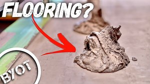 1.4K views · 23 reactions | This DIY concrete overlay video tutorial is all about how to apply a concrete feather finish to your floor from start to finish. | BYOT | Facebook