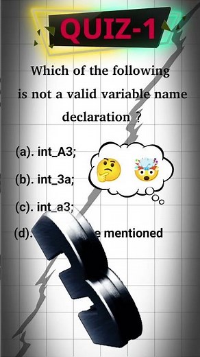 Basic C Programming Test Quiz 1 | Integral University Lucknow| Basic Programming Question| #shorts