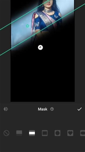 Inshot Video Editor In Mask Layer - Tutorial #inshot