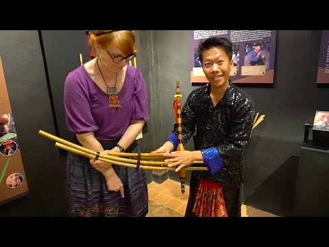 Hmong Mouth Organ "Qeej" with Mr. Kongyeng Lee