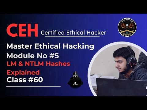 Master Ethical Hacking Class #60 | LM & NTLM Hashes Explained | Pentest Craft