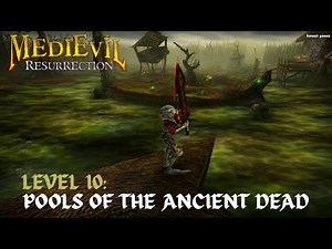MediEvil Resurrection [PSP] Level 10: POOLS OF THE ANCIENT DEAD 100% Gameplay Walkthrough🔴