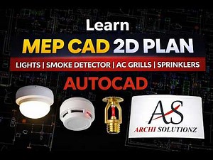 MEP CAD 2D Plan in AutoCAD 2025 | Full Beginner to Pro Guide