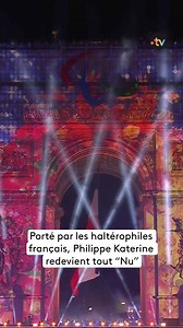 139K views · 2.1K reactions | Accompagné par les haltérophiles de l’équipe de France, Philippe Katerine est tout simplement tout « Nu ». | France tv | Facebook