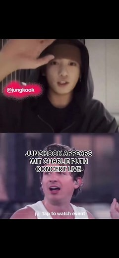 Jungkook and Charlie Puth Live Concert Highlights