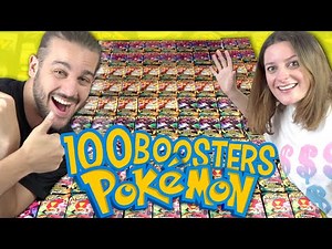 ÉNORME OUVERTURE DE 100 BOOSTERS PACK POKEMON TÉNÈBRES EMBRASÉES ! (1/3)