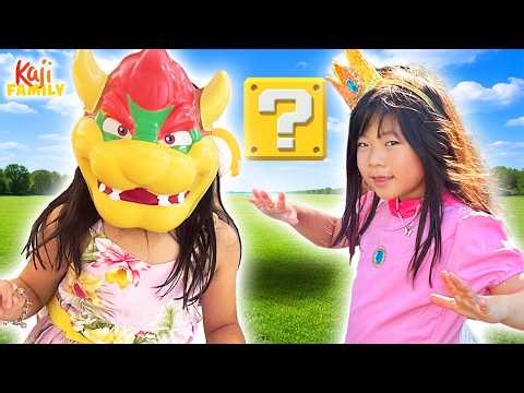 Emma & Kate's EPIC Mario Adventures at Super Nintendo World!