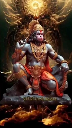 Jay jay kara hanumant dena saath hamara 🚩🙏🥰😍❤️ #saresankatkoharneganeshnikale