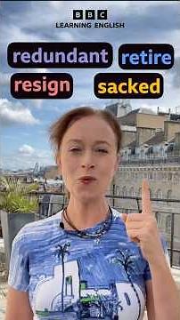 ‘resign’, ‘retire’, ‘make redundant’ and ‘be sacked’– what’s the difference? #shorts