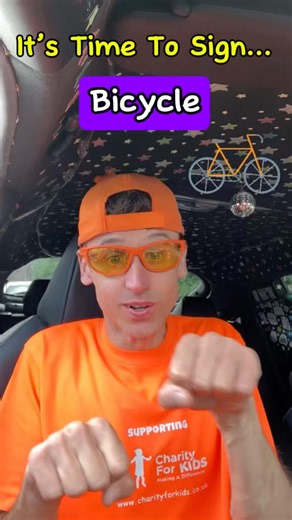 Sign for Bicycle 🚲 / Bike | SSE using BSL Signs | Signing Transport #bsl #bicycle #sse
