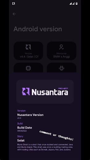 Install Nusantara Project Custom ROM for Android 12