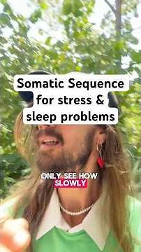 Somatic exercise for stress and sleep problems