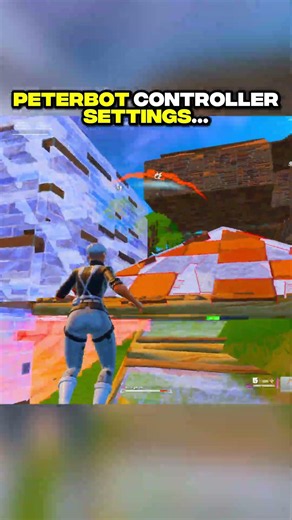 Peterbot Controller Settings🏆 #fortnite #prosettings #tutorial