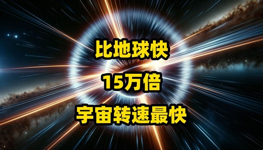 比地球快15万倍，宇宙中转得最快的天体——毫秒脉冲星