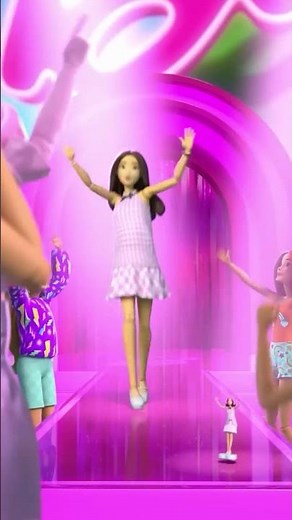 All the Dolls to the Fashion Stage! | Barbie Doll Adventures | Musical Short | Barbie Language