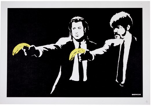 Pulp Fiction, 2004 - Banksy Explained