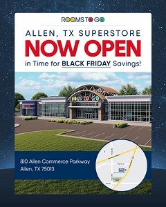 10K views | It’s GO time! Outstanding furniture picks meet incredible savings at the NEW Rooms To Go superstore in Allen, TX! | Rooms To Go | Facebook