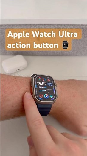 Apple Watch Ultra action button setup #applewatch #applewatchultra #apple