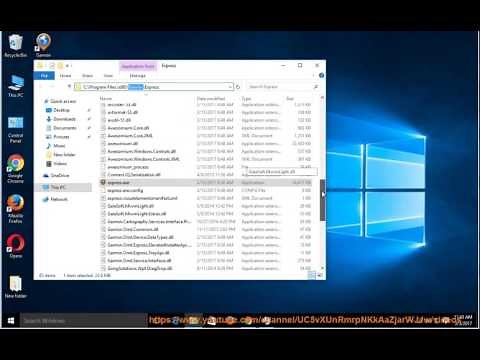 Uninstall Garmin Express 5 on Windows 10