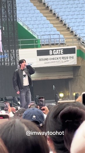 JIN - RUNNING WILD (SOUNDCHECK) | BTS Encore Tour